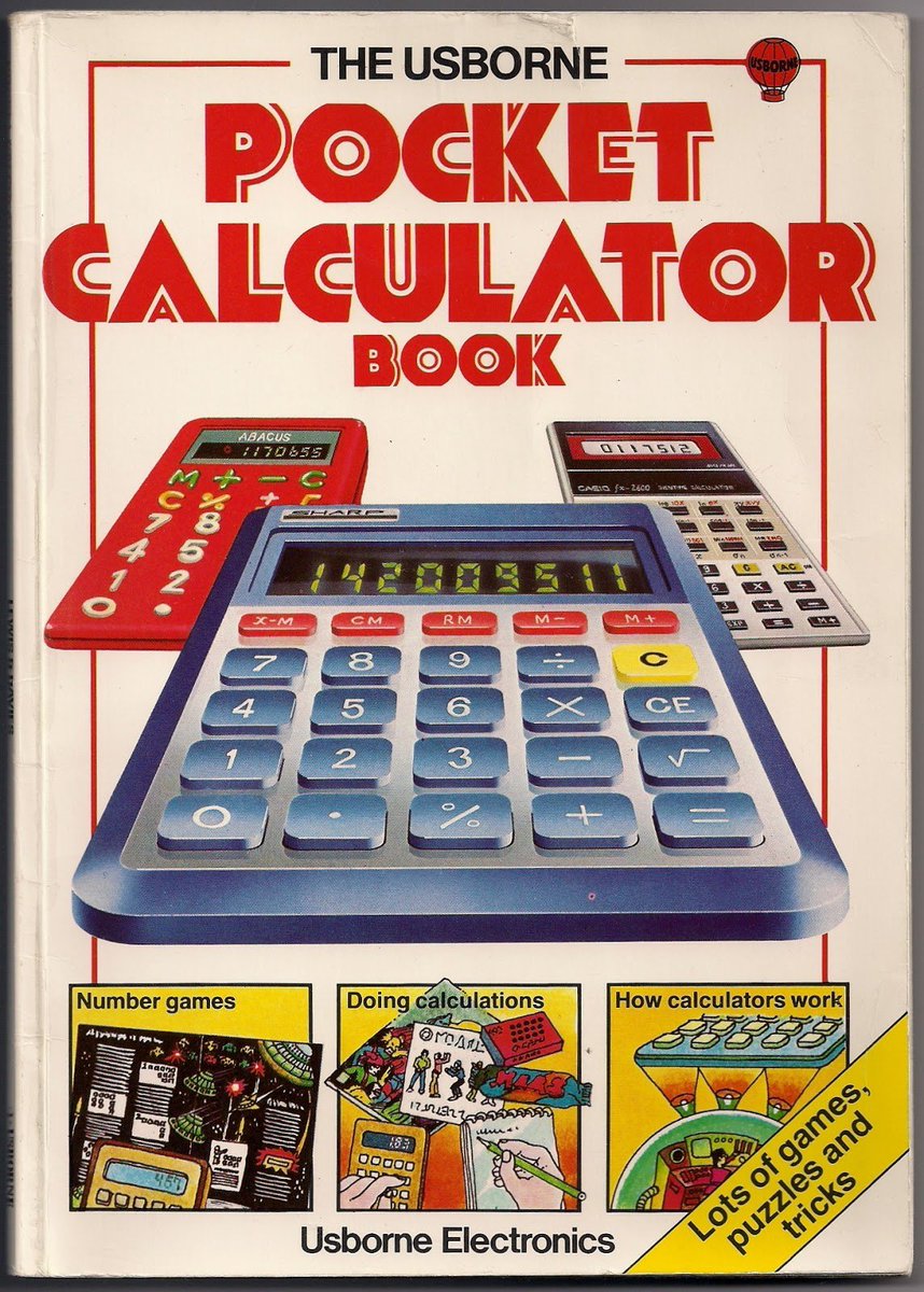 With prices falling the pocket calculator quickly moved from business tool to gizmo: every pupil, every student, every office worker wanted one, especially when they discovered the digital fun they could have!