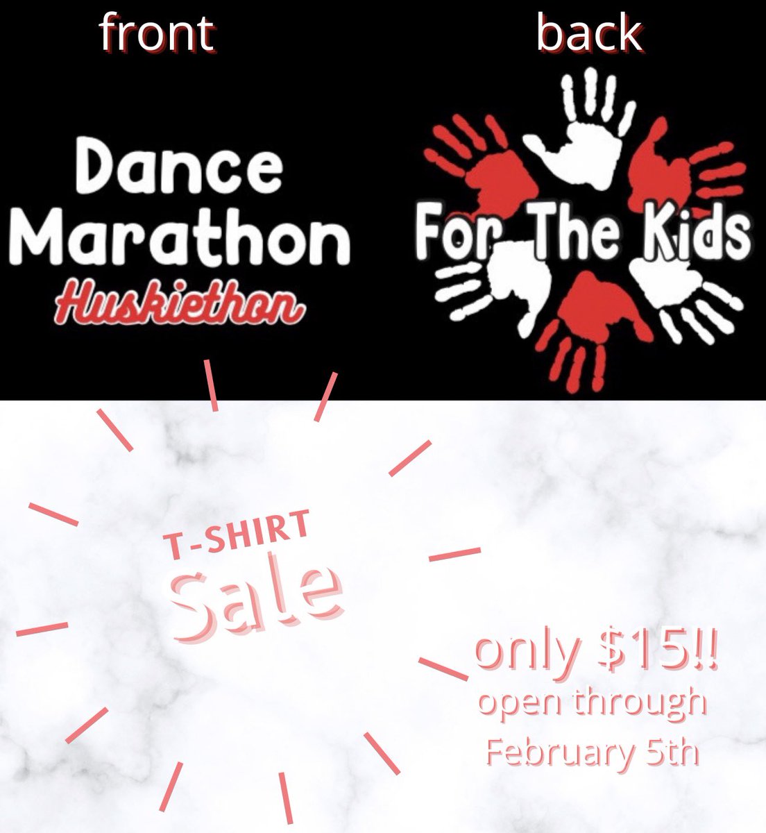 Our t-shirt sale is now open! A profit of each sale gets donated for the kids! Click the link in our bio to order.