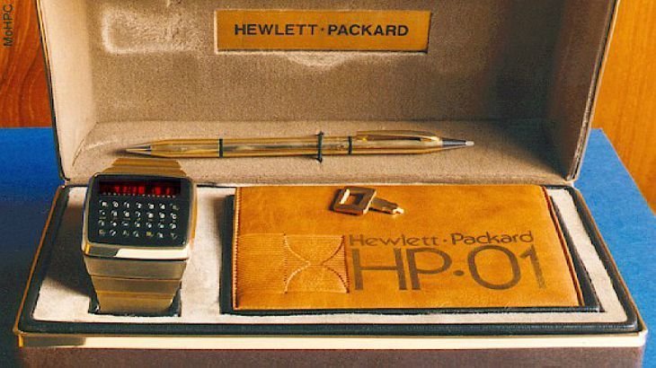 A Hewlett Packard Computer watch from 1977 