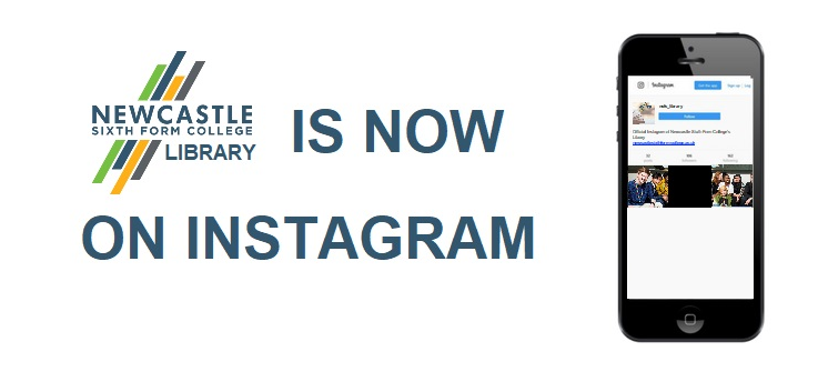 NSFCLibrary's tweet photo. Newcastle Sixth Form College Library has joined Instagram! 📗📕📙

Follow 'nsfc_library' for updates on NSFC Library activities as well as all things learning, reading, and writing related. https://t.co/2r5TGcabX2