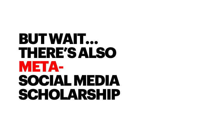 So  #DigitalScholarship is real & should go onto your CV! (see  @ETSshow's white paper here:  https://www.explorethespaceshow.com/wp-content/uploads/2019/06/White-Paper-2-Final.pdf)But... there's also meta- #SoMe scholarship.Scholarship about Digital and Social Media Scholarship.This is the work I've been doing w/  @Brent_Thoma et al.