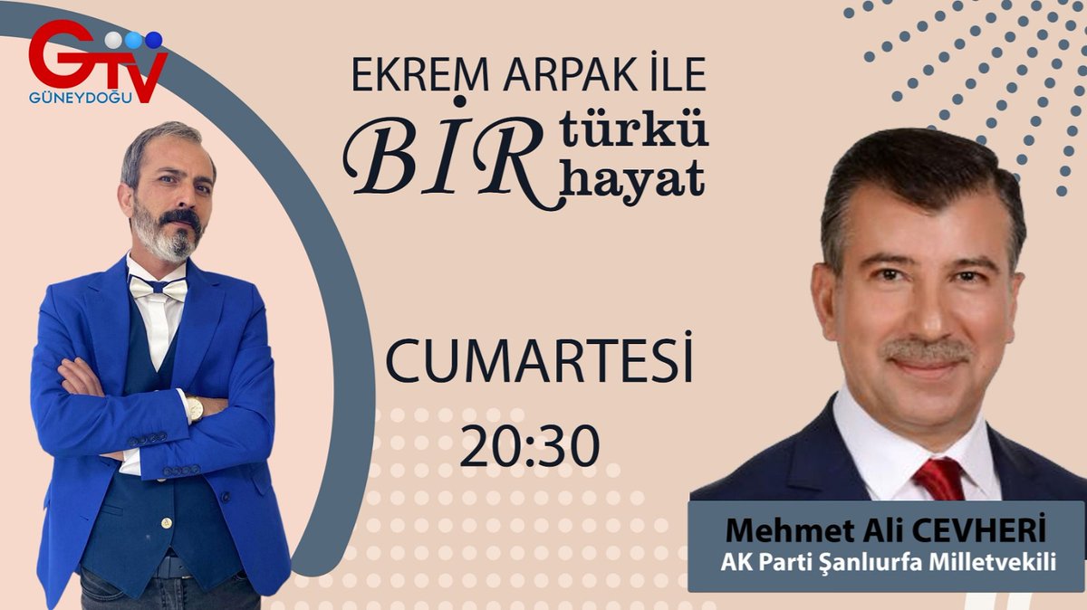 Sevgili PİKTES Öğretmenleri,
Can dostlarım,
 Türkü gönüllü, şair ceketli güzel insanlar;

hepinizi yarın akşam 20:30'da GTV ekranları başına bekliyorum.

Tablet ve parfüm kazanan izleycilerimizi açıklayacağımız programımızı kaçırmayın...