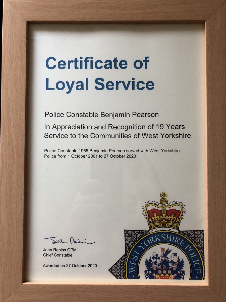 WE ARE LEEDS DAVID LOYAL LUFC FAN AND SUPPORTER ๐ฏ (@davidrainbird15) on Twitter photo This is amazing 19 years of a amazing hero of a officer for West Yorkshire Police and #WYPPOLICEINTERCEPTORS your a legend Ben from October 1 to 27th October 2020 you have been the most amazing West Yorkshire Police Officer <a href="/WYPJohnRobins/">John Robins QPM DL</a> has Reconised your Achievement ๐๐๐๐ฎโโ๏ธ๐ This is amazing 19 years of a amazing hero of a officer for West Yorkshire Police and #WYPPOLICEINTERCEPTORS your a legend Ben from October 1 to 27th October 2020 you have been the most amazing West Yorkshire Police Officer <a href="/WYPJohnRobins/">John Robins QPM DL</a> has Reconised your Achievement ๐๐๐๐ฎโโ๏ธ๐
