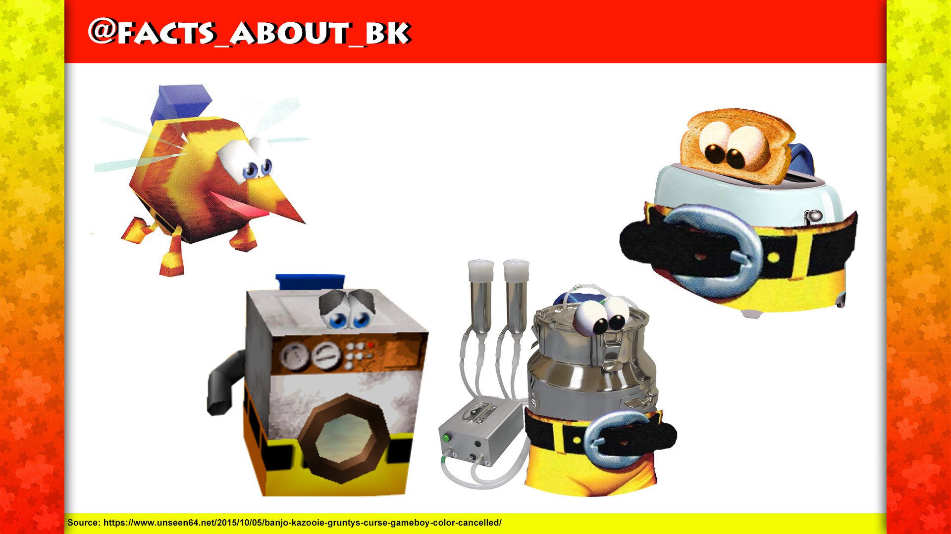 Facts about Banjo-Kazooie 🪺 on X: Before the #BanjoKazooie