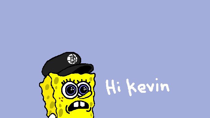 spongebob hi kevin meme