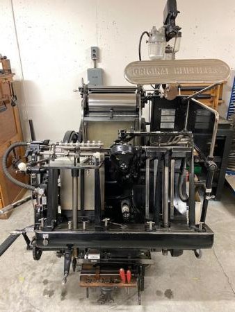 NEVADA: 10x15 Blackball Heidelberg Windmill #letterpress. In wonderful condition, lovingly maintained &amp; used. Includes extra rollers, die jacket, 3 chases, moving bar, most of the original tools, pins and guides, plus misc. briarpress.org/58195