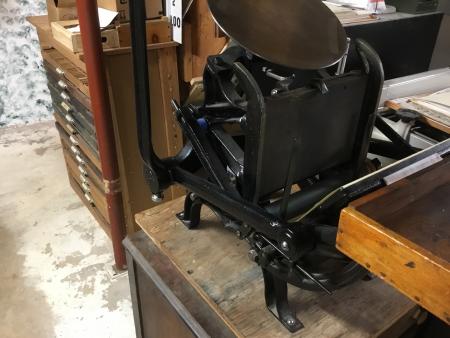 NEW YORK STATE: Restored C&amp;P Pilot #letterpress, works great. Everything else included to start a hobby or business. 14 Type cases, quoins, etc. briarpress.org/58212