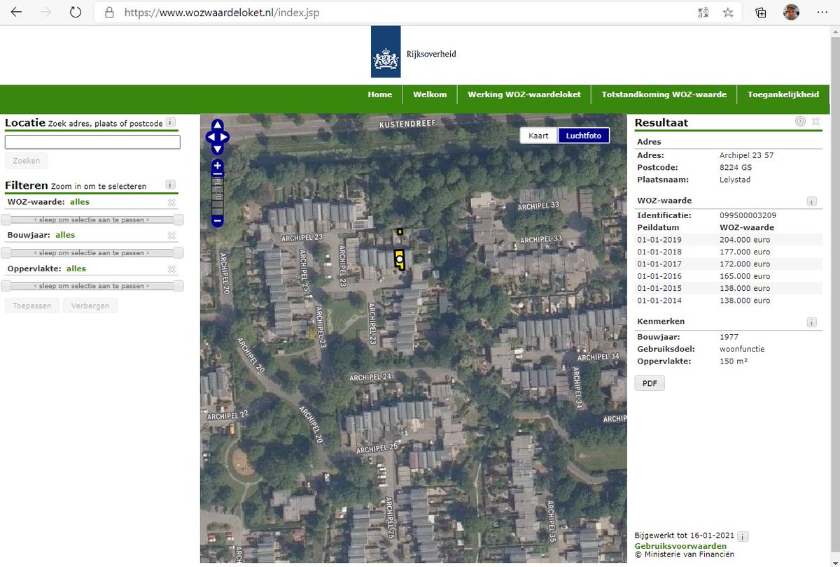 Oooh excellent, thanks  @thijsniks, the Netherlands has a similar but not a swish thing. In this case with estimated property values every year, for property tax reasons.  https://www.wozwaardeloket.nl/index.jsp 