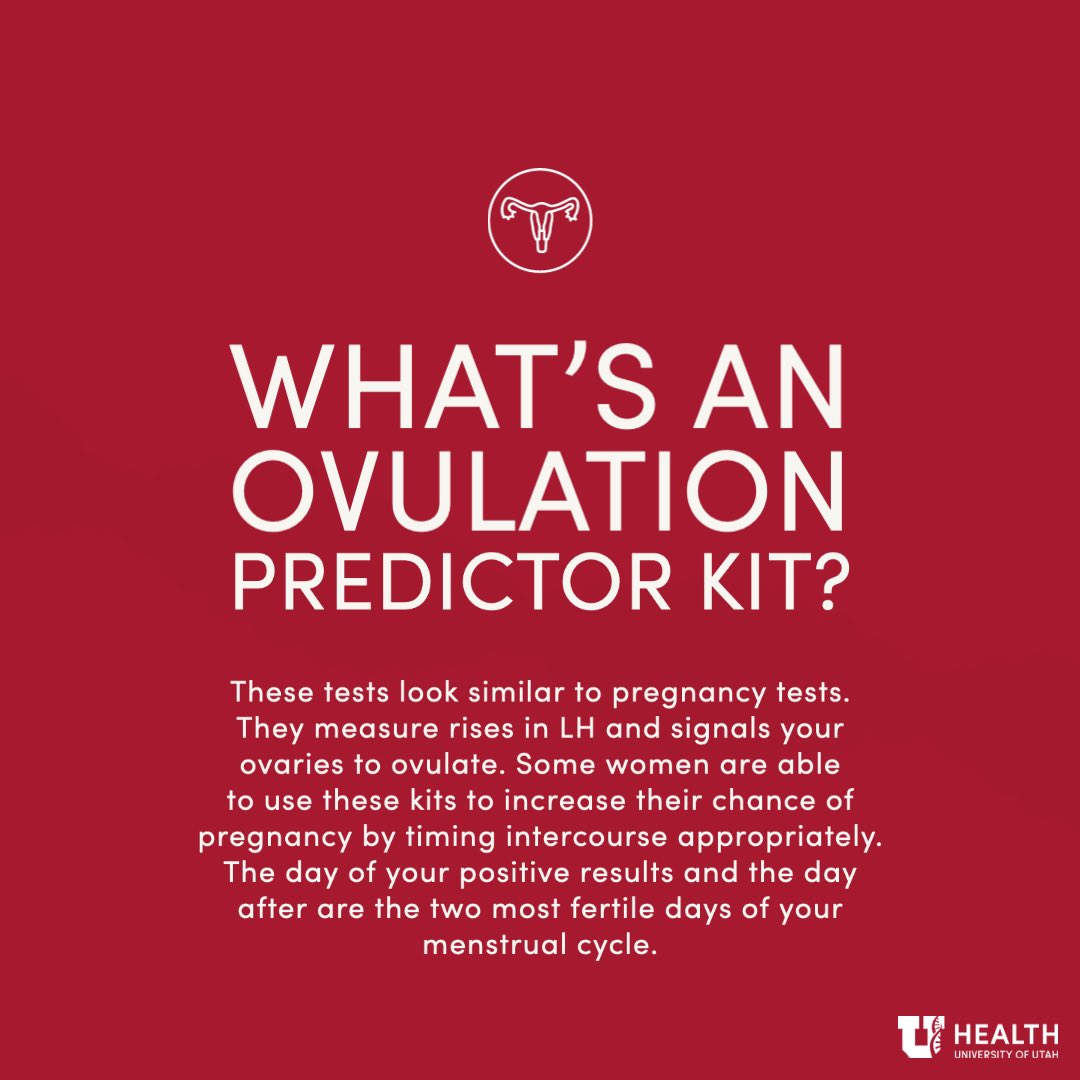 ucrm_utah's tweet photo. Did you know what an Ovulation Predictor Kit is? Learn about it here and what to look out for! https://t.co/fXwTJ5rbaC