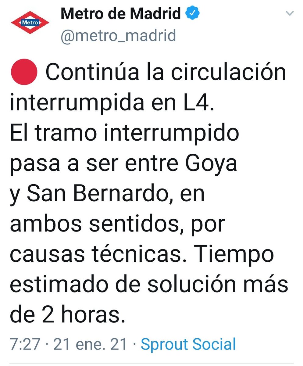 ObreraMetro's tweet photo. Impunidad total en la demolición del Servicio Público
✅Cada día AVERÍAS por FALTA escandalosa de PLANTILLA
✅Cada día AGLOMERACIONES por FALTA escandalosa de PLANTILLA
✅Cada día RACISMO, MACHISMO y FASCISMO campando a sus anchas
#NosEstanMatando30E https://t.co/mc3mfTcTZU
