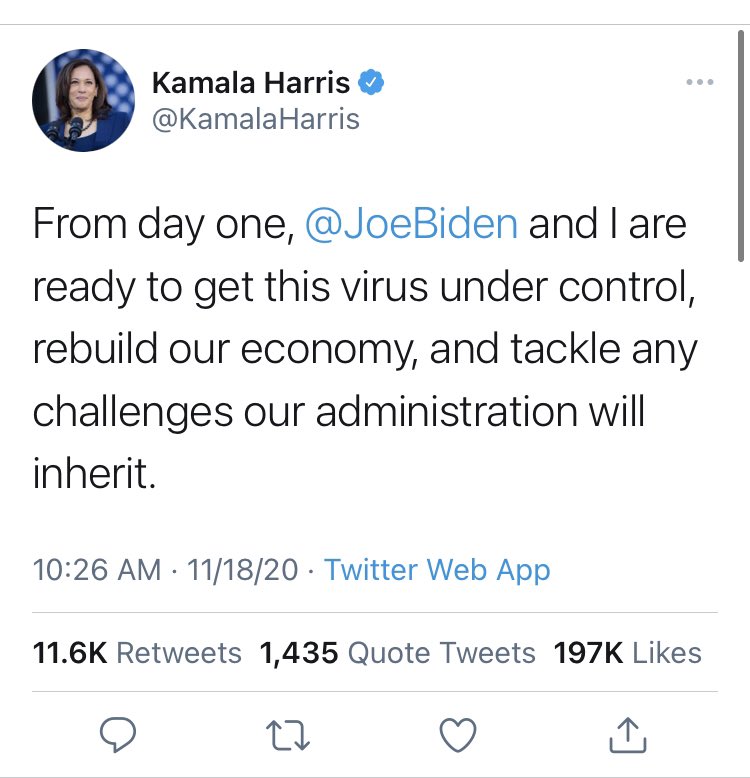 And his running mate was even worse.  @KamalaHarris told us, again and again, that she and  @JoeBiden we’re gonna fix this for all of us and do it “from day one.”Remember, this was the core of their campaign. Look. Her words. How’d those age?