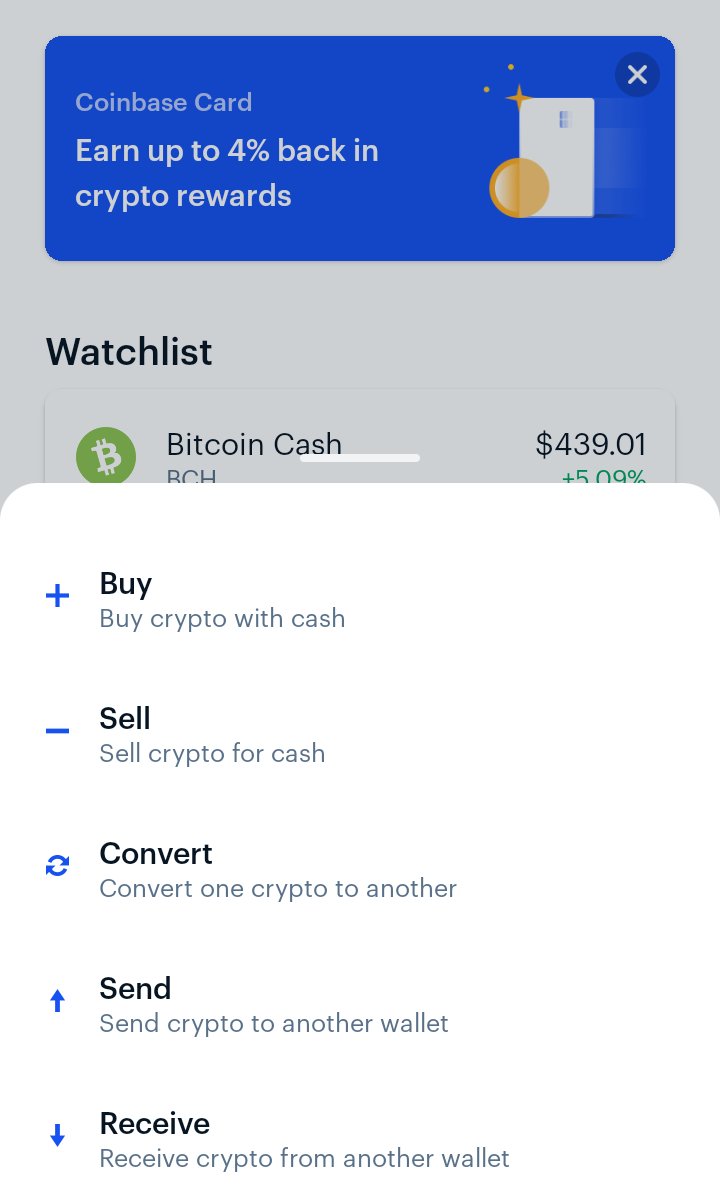  @coinbase I have been using CB since 2015, for better or worse, almost exclusively for getting in & out of  $USD. I have lived primarily on crypto and this was how I converted my salary to  $BTC. Was a Shift cardholder until that ended. I changed banks & they block CB tx's.