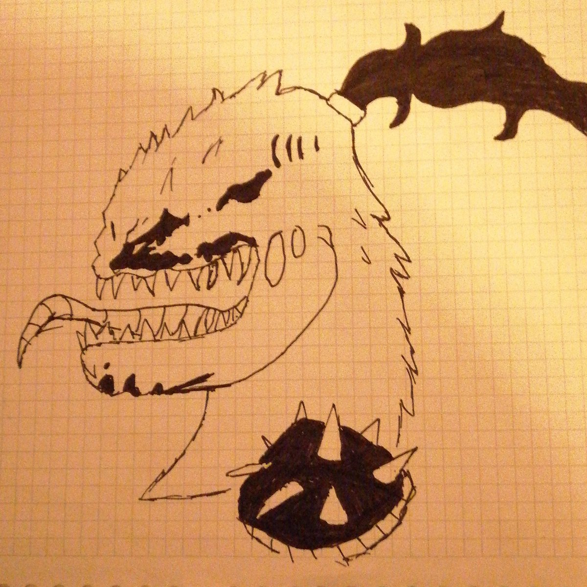 Rd0D0's tweet photo. Hey zhc can you share this drawing of mine I'm 10 yrs old and I was hoping if you could review it on Yt? https://t.co/1wBQKNPM08