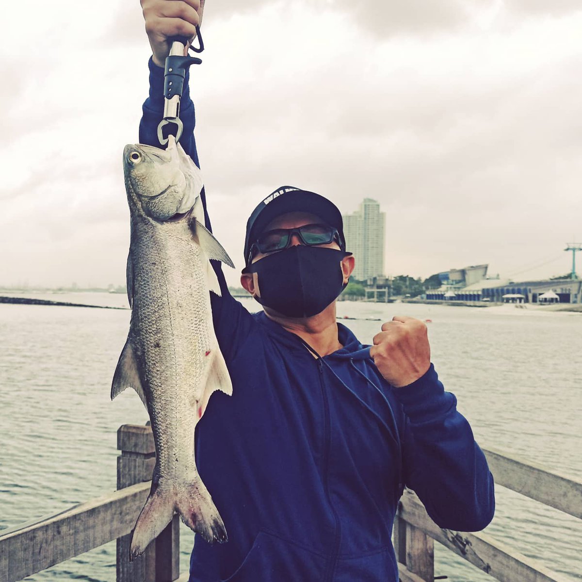 KinAuliaTheFly's tweet photo. Hooked another 3 Threadfin Salmon fish (Kuro)
#mancing #angler #fisherman #pemancing #fish #wildfishing #kuro #threadfin #salmon #kenzi #pioneer #goldenfish #threadfinfish #ikan #senangin #strike #fishon
#landed #jakarta #laut #landbasedfishing #pinggiran #BukanAnglerBohongan https://t.co/TzViOM8kKy