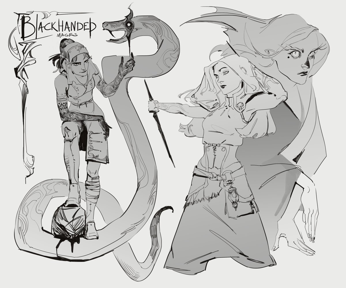 blackhanded mages
#sketches 