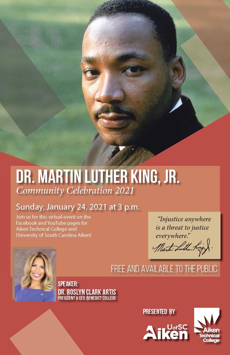 This is your link to an amazing program that kicks off at 2:50 on Sunday. #MLKDay2021 #uscaiken #aikentech m.youtube.com/user/USCAiken?…