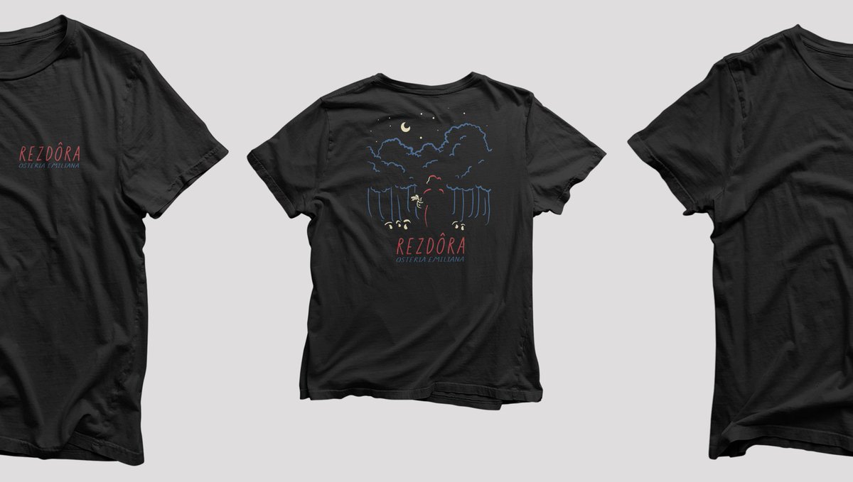 This tee is from <a href="/rezdoranyc/">Rezdôra</a> is an instant classic, depicting Grandma walking through the forest in Emilia to life ❤️

Beautiful art by <a href="/megalmonte/">📔🔫😐</a>.art 

l8r.it/02AO

#toosmalltofail #nyc #rezdoranyc #newyorkcity #saverestaurants #nyclife #newyork