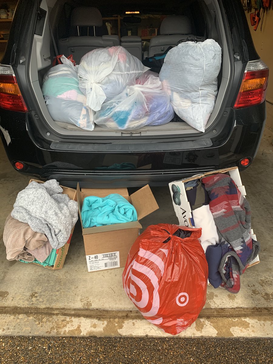Thank you to everyone who donated to this year's clothing drive! Everything has been washed/disinfected and has been taken to the Jackson House in Hot Springs, AR. 
#EMRAGood