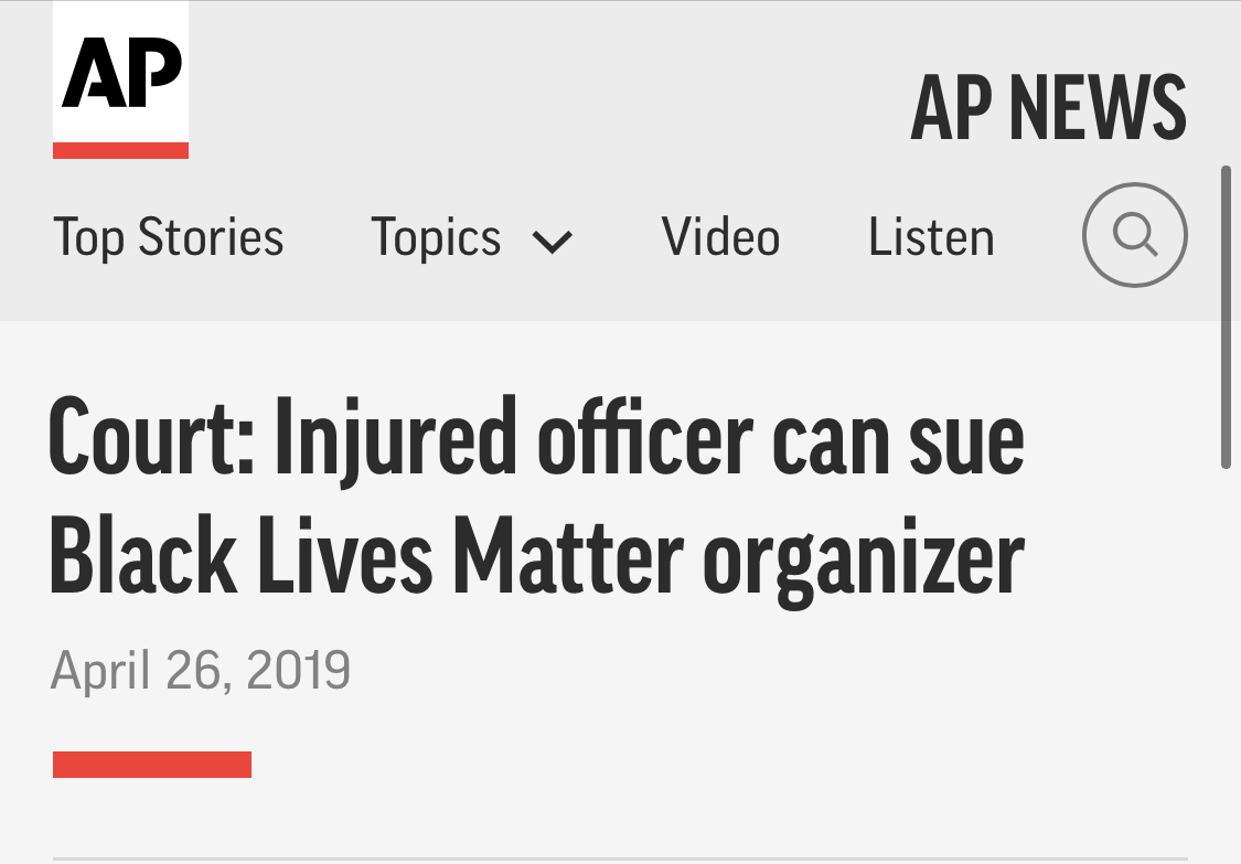 For instance, ANY Black person who advocates for justice or equality is automatically a "Black Lives Matter activist"The problem with this is A LOT OF THESE people and protests have nothing to do with Black Lives Matter. I'm not even talking about the official organization.