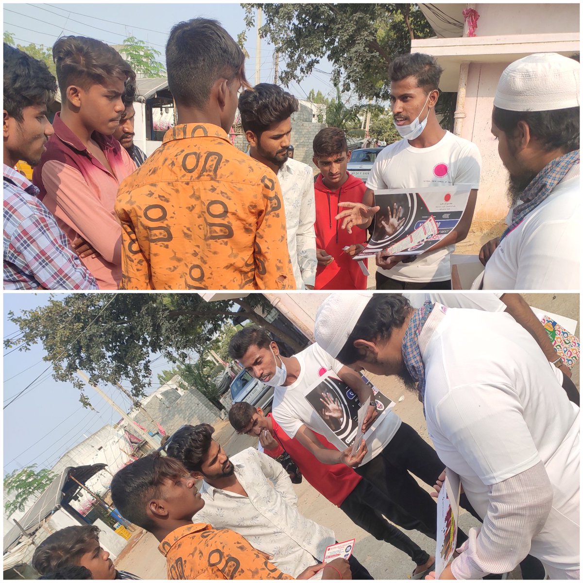 " Dial - 100 awareness campaign 2021 "
#Hyderabad DIST
Went through slum areas &amp; approached the people from small children to the youngsters in explaining the significance of #Dial_100