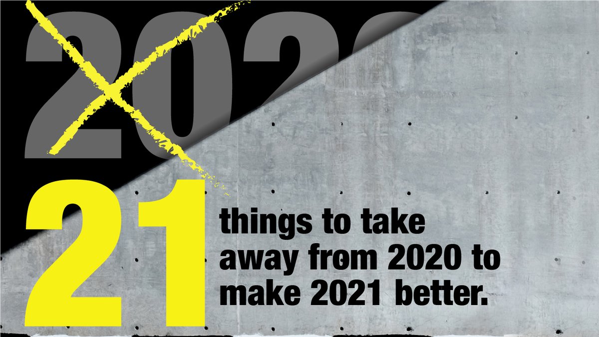 How can we make 2021 better by leveraging the lessons learned this past year? We break it down on today's blog 🙌  MC2 Managing Partner, Michael Coogan, is sharing his 21 Takeaways from 2020 as a business owner and community leader. Check it out 👉 bit.ly/3954pfP #Leader