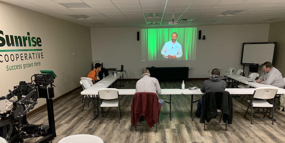 SunriseCoopOH's tweet photo. Working with @PrecisionPlant to get you the latest information so that you are equipped for your next planter pass. #PPWinterConference21 at your Premier Dealer, Sunrise. https://t.co/MZFzosm7kG

#WhySunrise #SunriseCooperative #SuccessGrowsHere #SPS https://t.co/XjUSq7MzYC