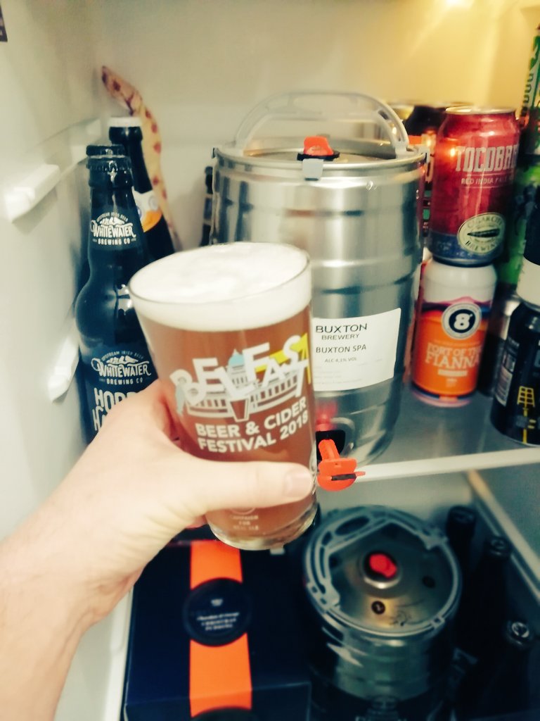 Delighted to add the mighty  @BuxtonBrewery to this list.Ordered 1630 Wednesday, delivered 1045 Friday. Under 48 hours and delivery was FREE too! #BeveragesWithoutBorders