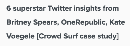 Cassie and Crowdsurf's involvement with Britney goes way back. During the Femme Fatale Tour, Crowdsurf was using Britney's social media as a case study to try out a new digital marketing service called "Crowdbooster"  #FreeBritney