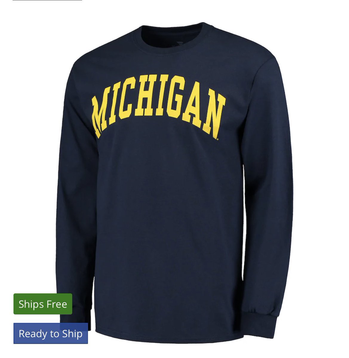 Pretty simple giveaway. If Michigan basketball wins by 10 or more points tonight, I’ll give one person who retweets this a Michigan long sleeve t-shirt! 

Must RT this and be following me to enter. Good luck!