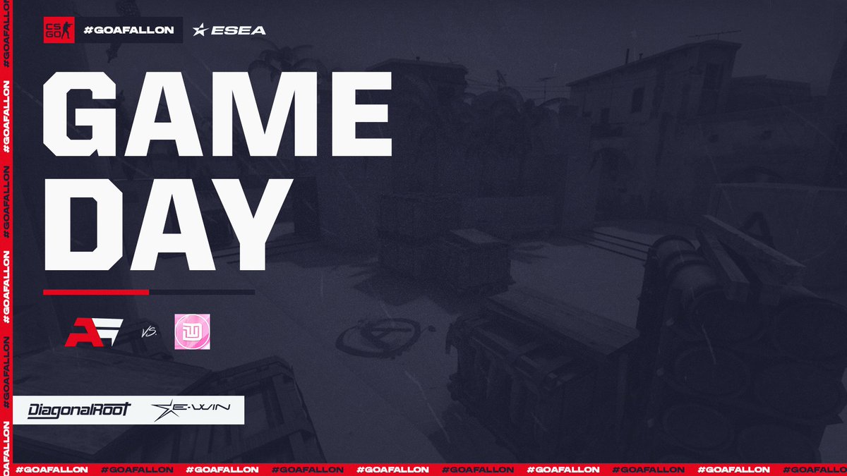 AfallonEsports's tweet photo. GAME DAY!
Jogamos dentro de 20 minutos para a @ESEA Open, contamos com o vosso apoio!
⚔️ @AfallonEsports vs @wtdGGs
🕗 20:00h
🗺️ Mirage
#GOAFALLON #AFALLONCSGO #DiagonalRoot #EwinRacing https://t.co/MbPv74T8ln