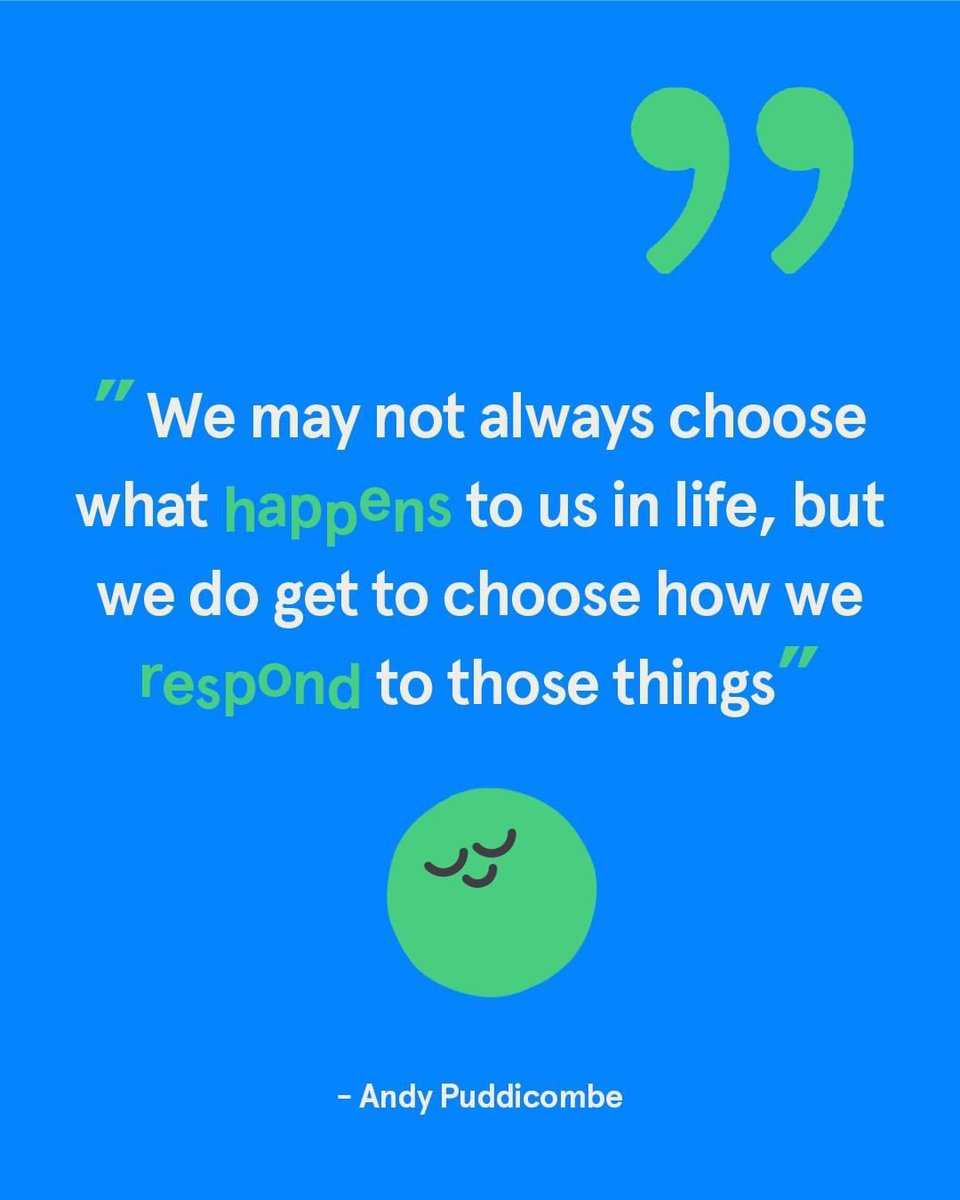 We may not always choose what happens to us in life, but we do get to choose how we respond

Image: <a href="/Headspace/">Headspace</a>