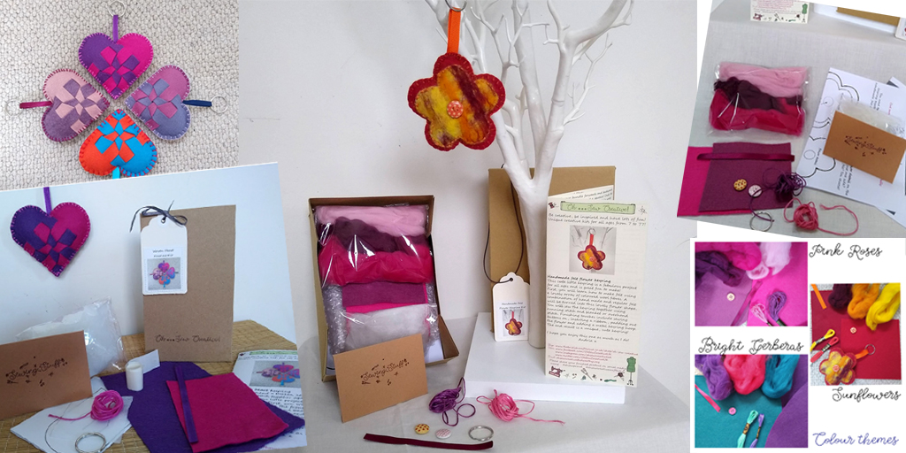 OhSewCreativeUK's tweet photo. Good evening #shophandmadehour for all you creative, crafty people out there. I have some fab craft kits that allow you to try different techniques. My range is always growing and you can find me @BritishCrafting These ones are great for kids, but there are kits for adults too! https://t.co/4aUIhK3H7B