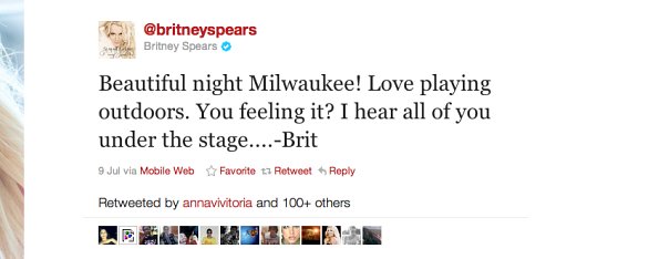 Cassie and Crowdsurf's involvement with Britney goes way back. During the Femme Fatale Tour, Crowdsurf was using Britney's social media as a case study to try out a new digital marketing service called "Crowdbooster"  #FreeBritney