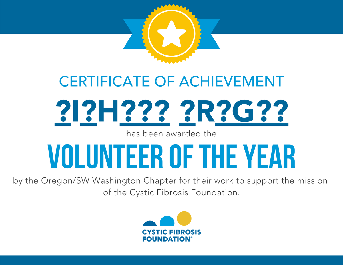 CFF_Oregon's tweet photo. Who will be named our Volunteer Partner of the Year? Join us next Thursday at 6pm on Facebook Live for our annual Volunteer Awards Celebration to find out! https://t.co/hAHskgnyFI