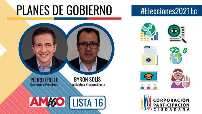 Un #VotoResponsable debe ser un #VotoInformado. Por eso revisamos los planes de gobierno de los candidatos presidenciales y los resumimos en 6 ejes importantes. Revisa el plan del séptimo binomio de acuerdo a la papeleta: <a href="/pjfreile/">PEDRO JOSÉ FREILE</a> y Byron Solís 👉🏼 bit.ly/planFreile