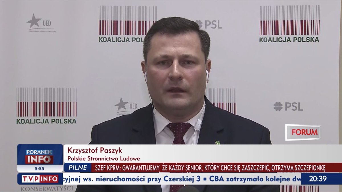 💬 W 2018 r. przygotowano dokument pt. „Narodowy Program Promocji Szczepień”. Tam wpisano apteki jako potencjalne punkty szczepień. My jako @Koalicja_PL wskazywaliśmy na podobne rozwiązanie od tygodni. Rząd @pisorgpl sam jednak nie wie co robi.
🍀@KrzysztofPaszyk
📺@tvp_info https://t.co/6vefCCH8Hx
