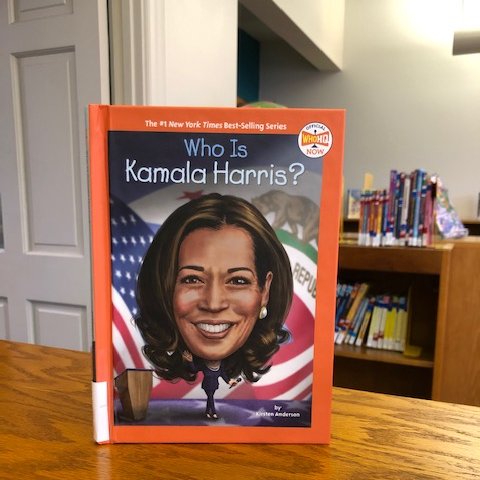 EllisLibraries's tweet image. We are still giddy from seeing Kamala Harris become our vice president! Happy to have a book to help our Lower School students learn more about her.