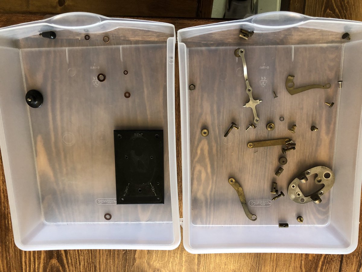 Interesting...there are 42 pieces/parts to a J38 straight key. Wow