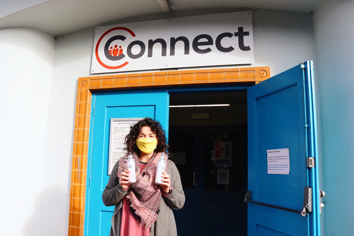 Today, Circular Technologies donated bottles of Alcohol Spray Hand and Surface Cleanser, Alcohol Gel, and Handwash to the wonderful team at the Elim Connect Centre in #Wells. #LoveYourCommunity #SupportLocal #CircularTechnologies #Somerset #SustainableLiving