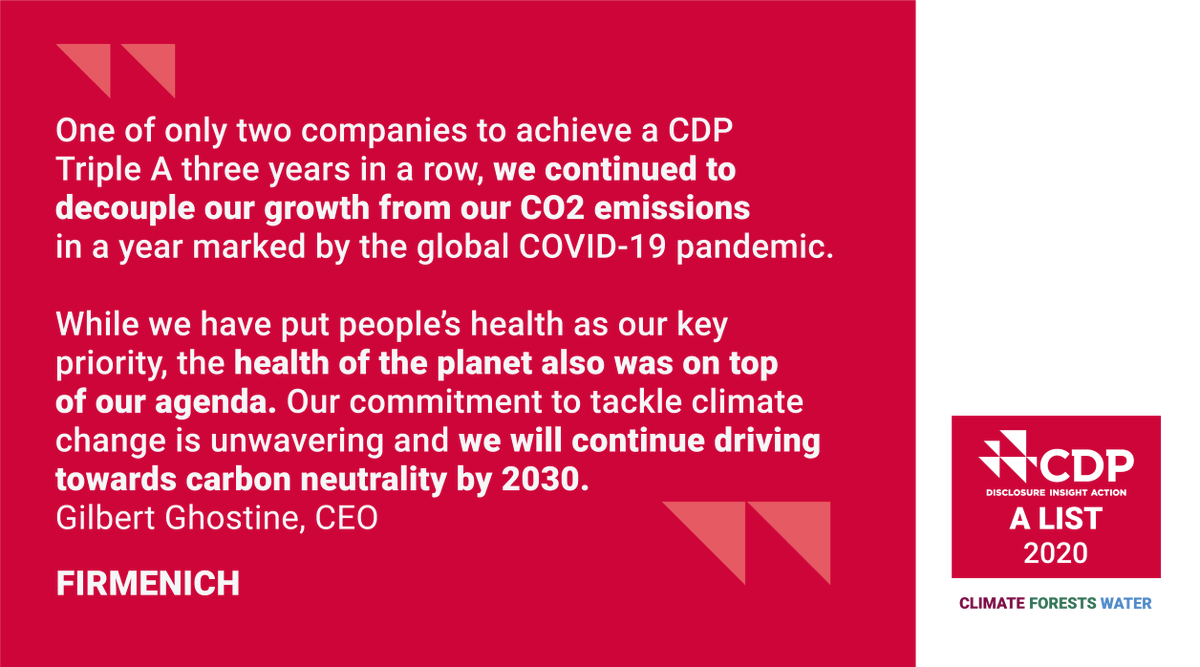 CDP's tweet photo. A green #COVID19 recovery is necessary for a climate-resilient, deforestation-free, water-secure future. 🌍 

In #CDPStoriesOfChange, we highlight corporate climate environmental leaders 💪 to inspire more businesses to seize sustainability opportunities: https://t.co/0wLMjVesTK https://t.co/tolFvWiSiL