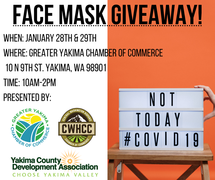 yakimahealth's tweet photo. Thank you to these great organizations for working together to provide this resource. It's been a long time, but we know that #MaskUpToOpenUp still rings true. We can do it! #YakimaTogether #YakimaJuntos https://t.co/ZF2cyxco7J