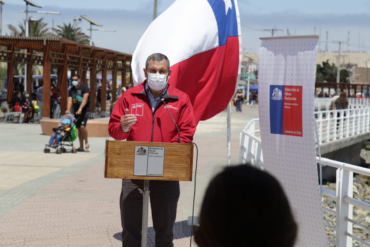 MOP_Atacama's tweet photo. 📍#Caldera
Autoridades Regionales inauguraron la II Etapa del nuevo Paseo Costero #PlayaBrava y #DelJefe 🎉👏🏻
👷🏼♀️☝️Obra ejecutada x #ObrasPortuariasMOP
✔️Mejora calidad de vida de los habitantes del puerto y sus visitantes.
✔️Reactiva economía en la zona
#ChileSeRecupera 🇨🇱 https://t.co/7DEQkf4vw8