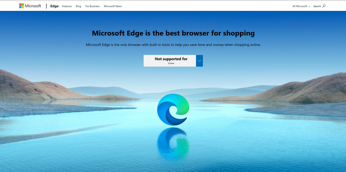 ha ha ha, we are in 21st century and #Microsoft can't even compile #Edge for #Linux!