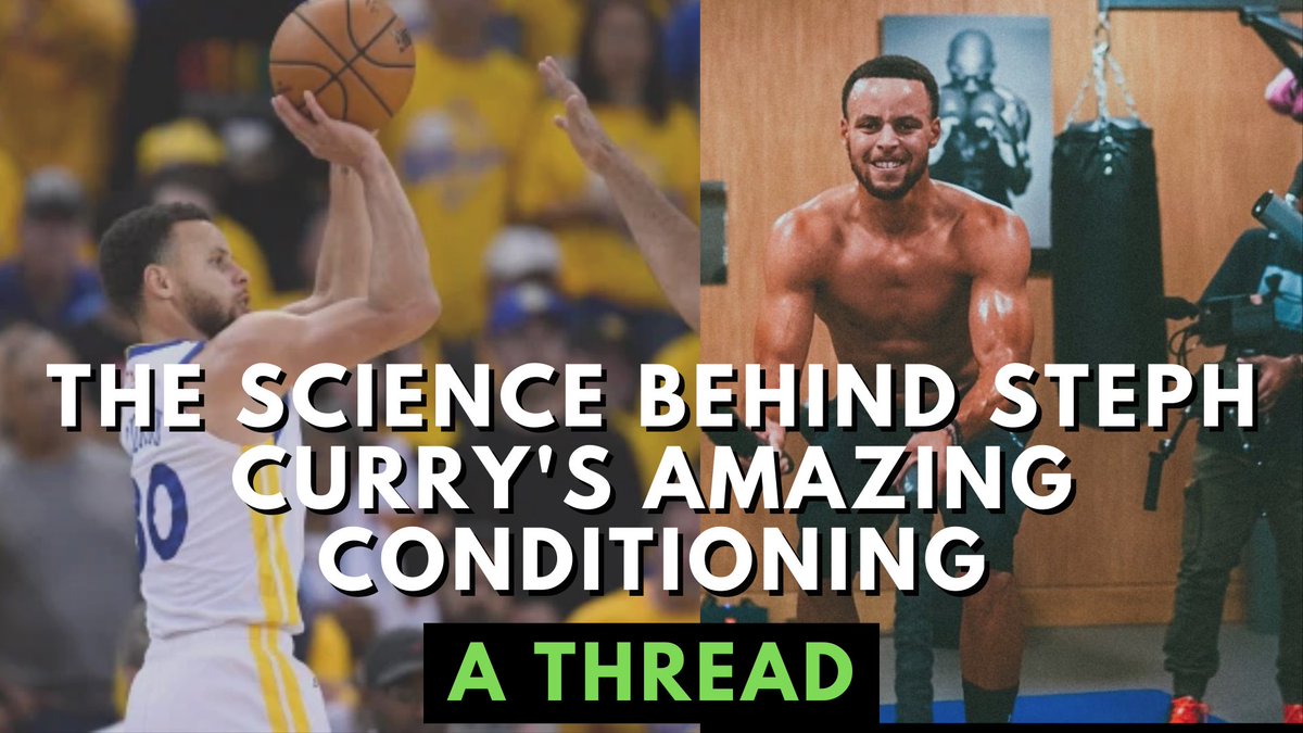 A thread on how Steph Curry has amazing conditioning + the science behind his novel approachAn article yesterday by David Fleming of ESPN: “Curry’s second wind comes from his ability to rapidly lower his heart rate during short breaks in-game”.In order to train this, his...