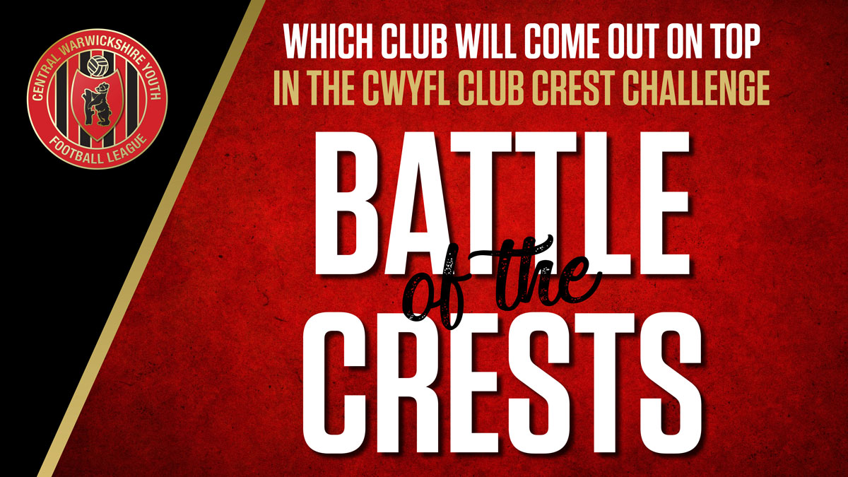 BATTLE OF THE CRESTS - just for fun to pass the boredom. Which CWYFL Club has the best crest? The 1st round draw will take place this weekend and then each 'game' will go to twitter vote. Make sure your club is represented and send us your club crest.
#cwyfl #BattleOfTheCrests