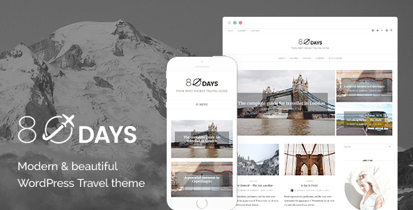 wpeasier's tweet photo. EightyDays – Beautiful and Creative WordPress Theme for Your Travel Blog 

https://t.co/6vqEfvxwYl

#WordPress #WordPressTheme #Themes #Theme #Travel #Blog #EightyDays https://t.co/xPZxKxPbEe