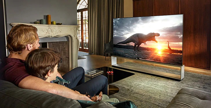 2001AV's tweet image. LG OLED TVs have individual self-lit pixels that create infinite contrast and the Perfect Black. You can see the richness in colours, and all the small details and textures revealed in every scene. 

Shop LG OLED: bit.ly/3rpO5gQ