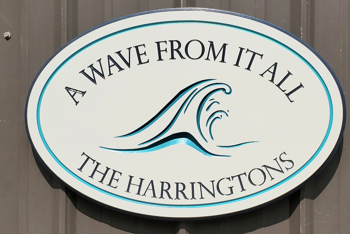 cottage_green's tweet photo. Waves North Carolina Outer Banks Outdoor Welcome Signs by https://t.co/mxWEx0l0jL #WavesNC #Corolla #Rodanthe #Ocracoke #Hatteras #Portsmouth #OBX #customsign https://t.co/23obuGYvmg