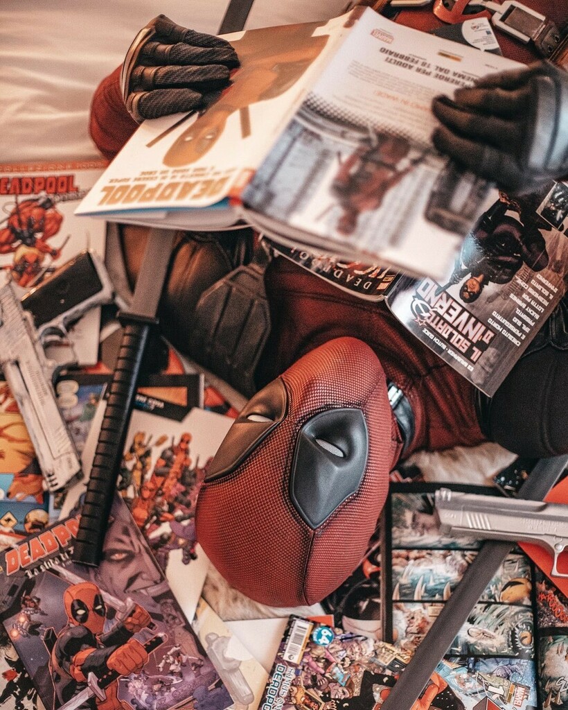 ShareMyCosplay's tweet photo. #MCU #Deadool by #cosplayer @nojustdeadpool 
.
.
#cosplay #sharemycosplay #Comicbooks #MarvelCosplay #Deadpoolcosplay #marvelcomics #ryanreynolds https://t.co/oae6cpKiDS https://t.co/qfBPaXRtRh