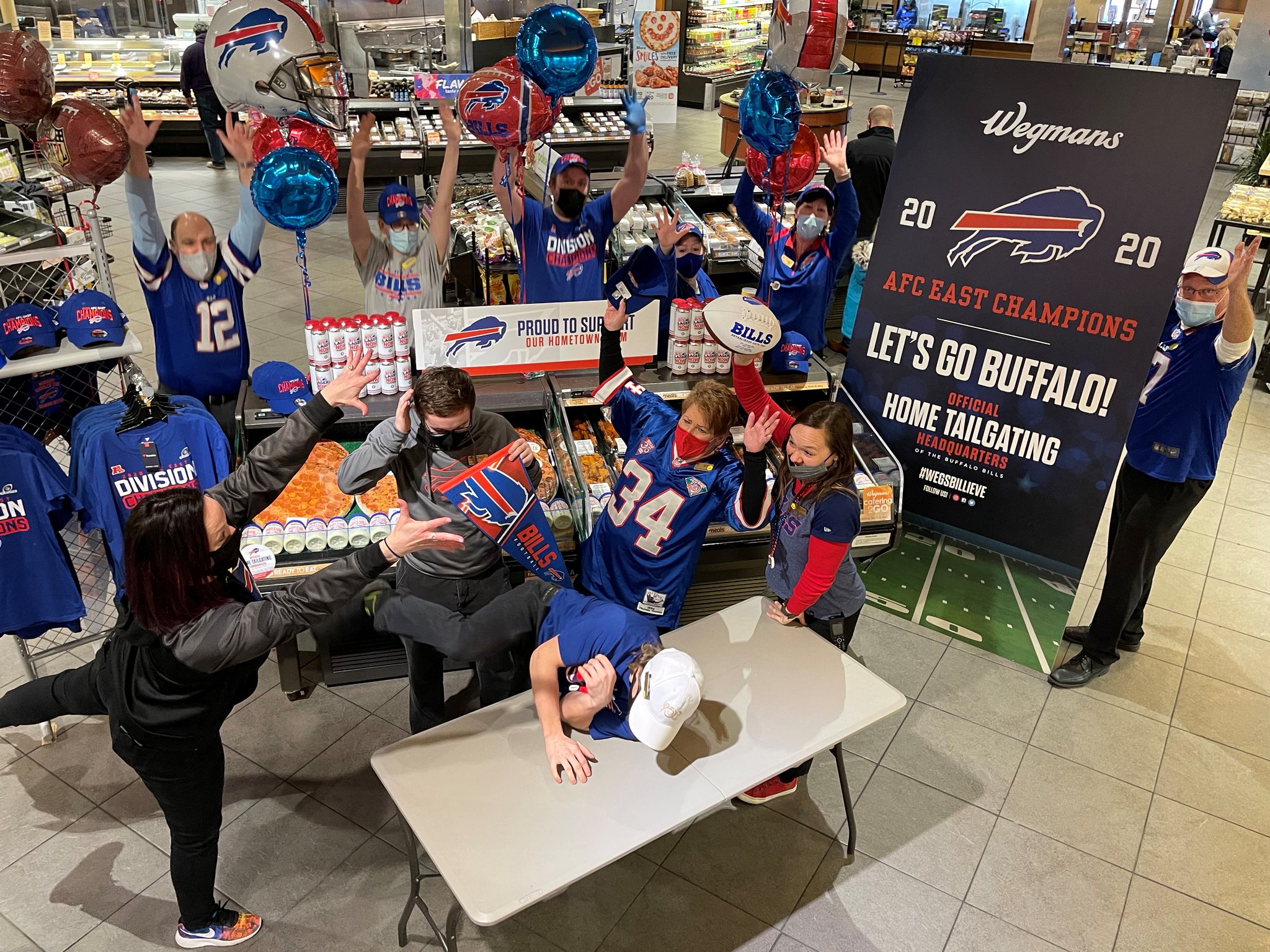 Wegmans + Buffalo Bills Suncare Campaign